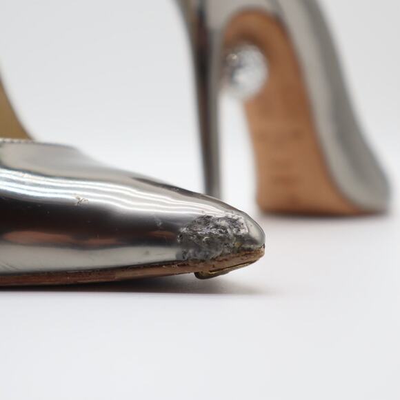 Freya Rose Aurora Chrome Disco Ball Reflective Pump Size 39 - Picture 11 of 14